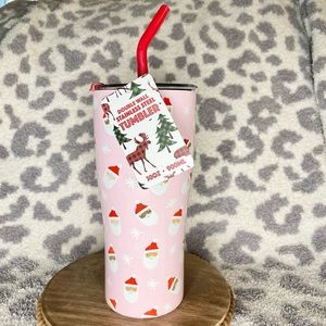 🎅🏼🎄Christmas/Santa Themed Double Wall Stainless Steel Tumbler 30 OZ 🎄🎅🏼